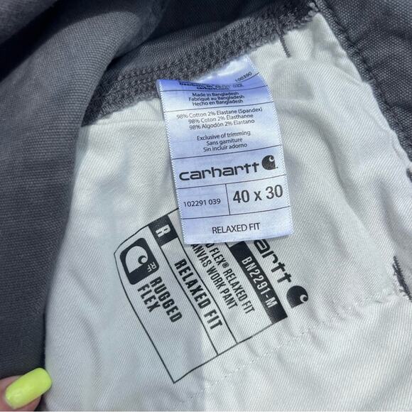 Carhartt 40x28 Rugged Flex® Rigby Relaxed Fit Pants 102291 - Picture 5 of 5